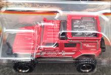 Load image into Gallery viewer, Matchbox 2023 Jeep Wrangler Superlift Red #42 MBX Off-Road New Long Card
