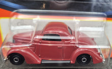 Load image into Gallery viewer, Matchbox 2023 1936 Ford Coupe Maroon MBX Showroom 19/100 New Long Card
