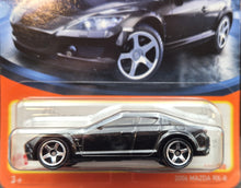 Load image into Gallery viewer, Matchbox 2023 2004 Mazda RX-8 Black #49 MBX Showroom New Long Card
