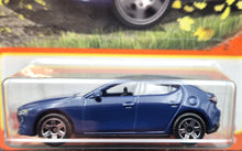 Load image into Gallery viewer, Matchbox 2023 2019 Mazda 3 Dark Blue MBX Highway #50/100 New Long Card
