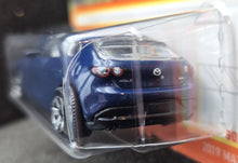 Load image into Gallery viewer, Matchbox 2023 2019 Mazda 3 Dark Blue MBX Highway #50/100 New Long Card
