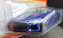 Load image into Gallery viewer, Matchbox 2023 Mercedes-AMG SL 63 Blue #67 MBX Highway New Long Card
