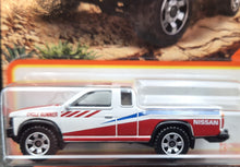 Load image into Gallery viewer, Matchbox 2023 &#39;95 Nissan Hardbody (D21) White #72 MBX Off-Road New Long Card
