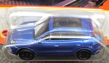 Load image into Gallery viewer, Matchbox 2023 Porsche Cayenne Turbo Blue #78 MBX Metro New Long Card

