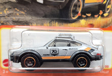 Load image into Gallery viewer, Matchbox 2023 1985 Porsche 911 Rally Silver #80 70 Years Special Edition New Long Card
