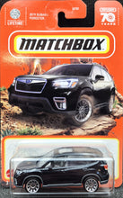 Load image into Gallery viewer, Matchbox 2023 2019 Subaru Forester Blue Black MBX Off-Road #88/100 New Long Card
