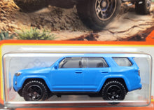 Load image into Gallery viewer, Matchbox 2023 Toyota 4Runner Blue #92 MBX Off-Road New Long Card
