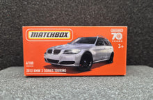Load image into Gallery viewer, Matchbox 2023 2012 BMW 3 Series Touring Pearl White #6 MBX Highway New Sealed Box
