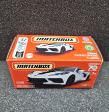 Load image into Gallery viewer, Matchbox 2023 2020 Corvette C8 White MBX Highway #31/100 New Sealed Box
