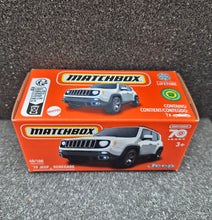 Load image into Gallery viewer, Matchbox 2023 &#39;19 Jeep Renegade Pearl White #40 MBX Off-Road New Sealed Box
