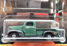 Load image into Gallery viewer, Matchbox 2022 1940 Dodge Pickup Forest Green Dodge Series 3/12 New Long Card
