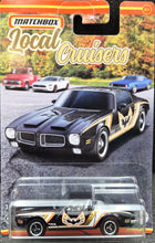 Load image into Gallery viewer, Matchbox 2022 1971 Pontiac Firebird Formula Black Local Cruisers 9/12 New Long Card
