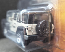 Load image into Gallery viewer, Matchbox 2022 &#39;18 Jeep Wrangler Light Grey Jurassic World Dominion New Long Card
