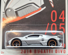 Load image into Gallery viewer, Matchbox 2023 2018 Bugatti Divo Silver 70th Special Edition Series 4/5 New Long Card
