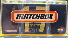 Load image into Gallery viewer, Matchbox 2022 1962 Plymouth Savoy Blue Matchbox Collectors Series 17/20 New
