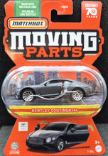 Load image into Gallery viewer, Matchbox 2023 Bentley Continental Grey Moving Parts Series 1/54 New
