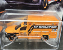 Load image into Gallery viewer, Matchbox 2023 2019 RAM Ambulance Orange 70th Special Edition Moving Parts 5/5 New
