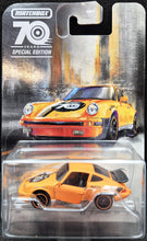 Load image into Gallery viewer, Matchbox 2023 &#39;80 Porsche 911 Turbo Orange 70th Special Edition Moving Parts 1/5 New
