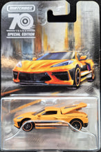 Load image into Gallery viewer, Matchbox 2023 2020 Chevy Corvette Orange 70th Special Edition Moving Parts 2/5 New
