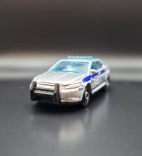 Load image into Gallery viewer, Matchbox 2020 Ford Police Interceptor Silver #28 MBX City
