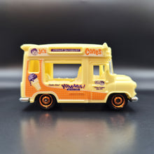 Load image into Gallery viewer, Matchbox 2019 Ice Cream Van Pale Yellow #98 MBX Service 11/20
