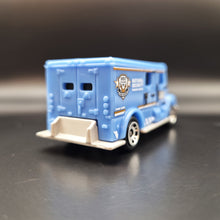 Load image into Gallery viewer, Matchbox 2021 International Armored Car Light Blue #80 MBX Metro
