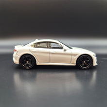 Load image into Gallery viewer, Matchbox 2021 2016 Alfa Romeo Giulia Pearl White #47 MBX Metro
