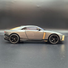 Load image into Gallery viewer, Explorafind 2021 Nissan GT-R50 Gunmetal Grey 1:18 Die Cast Car
