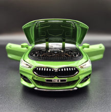 Load image into Gallery viewer, Explorafind 2023 BMW M8 840 Series Coupe Green 1:24 Die Cast Car
