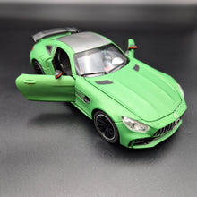 Load image into Gallery viewer, Explorafind 2021 Mercedes-Benz AMG GTR Bright Green 1:24 Die Cast Car
