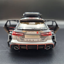 Load image into Gallery viewer, Explorafind 2021 Audi RS6 Wagon Grey Camouflage 1:24 Die Cast Car
