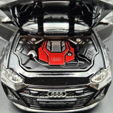 Load image into Gallery viewer, Explorafind 2022 Audi RS6 Avant Black 1:24 Die Cast Car
