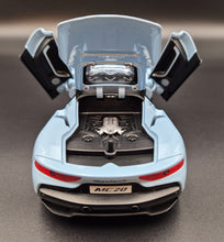 Load image into Gallery viewer, Explorafind 2023 Maserati MC20 Sky Blue 1:24 Die Cast Car
