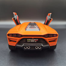 Load image into Gallery viewer, Explorafind 2023 Lamborghini Countach LPI 800-4 Orange 1:24 Die Cast Car
