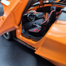 Load image into Gallery viewer, Explorafind 2023 McLaren 720S Orange 1:24 Die Cast Car
