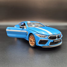 Load image into Gallery viewer, Explorafind 2023 BMW M8 Manhart MH8 800 Blue 1:24 Die Cast Car
