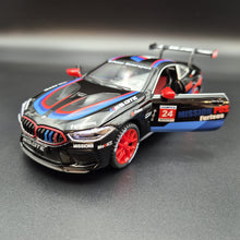 Load image into Gallery viewer, Explorafind 2020 BMW M8 GTE Black 1:24 Die Cast Car
