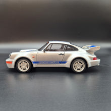 Load image into Gallery viewer, Explorafind 1994 Porsche 964 Turbo Carrera RS Silver 1:24 Die Cast Car

