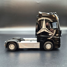 Load image into Gallery viewer, Explorafind 2023 Mercedes-Benz Actros 1851 Truck Black 1:24 Die Cast Truck
