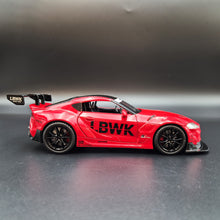 Load image into Gallery viewer, Explorafind 2023 Toyota Supra Red 1:24 Die Cast Car
