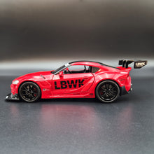 Load image into Gallery viewer, Explorafind 2023 Toyota Supra Red 1:24 Die Cast Car
