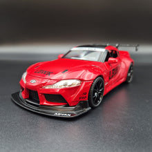 Load image into Gallery viewer, Explorafind 2023 Toyota Supra Red 1:24 Die Cast Car
