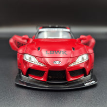 Load image into Gallery viewer, Explorafind 2023 Toyota Supra Red 1:24 Die Cast Car
