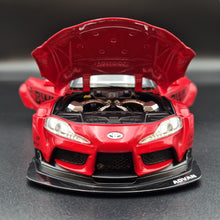 Load image into Gallery viewer, Explorafind 2023 Toyota Supra Red 1:24 Die Cast Car
