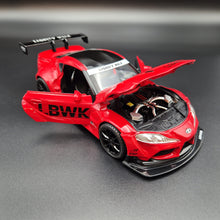 Load image into Gallery viewer, Explorafind 2023 Toyota Supra Red 1:24 Die Cast Car
