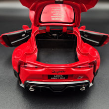 Load image into Gallery viewer, Explorafind 2023 Toyota Supra Red 1:24 Die Cast Car
