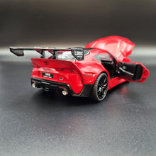 Load image into Gallery viewer, Explorafind 2023 Toyota Supra Red 1:24 Die Cast Car
