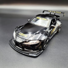 Load image into Gallery viewer, Explorafind 2023 Toyota Supra Black 1:24 Die Cast Car
