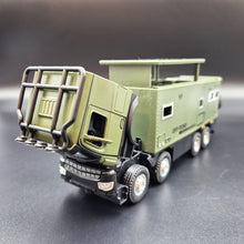 Load image into Gallery viewer, Explorafind 2021 Mercedes Nomadism Off Road RV Army Green 1:24 Die Cast Truck
