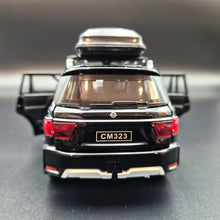 Load image into Gallery viewer, Explorafind 2023 Nissan Patrol Black 1:32 Die Cast Car
